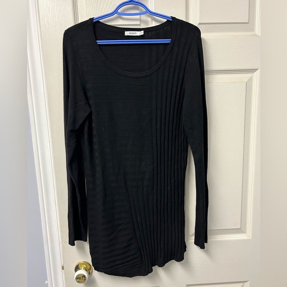 Ricki’s Long Black Sweater